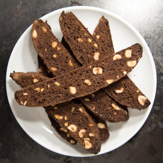 chocolate biscotti