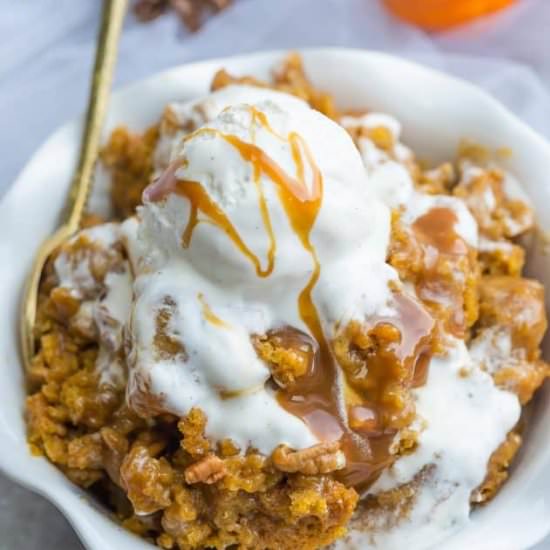 Pumpkin Pudding Cake