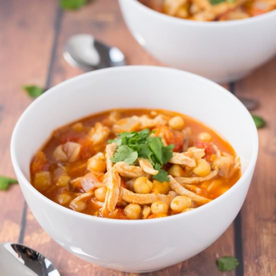 Easy Moroccan Chicken Soup