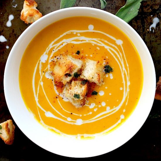 Vegan Butternut Squash Soup