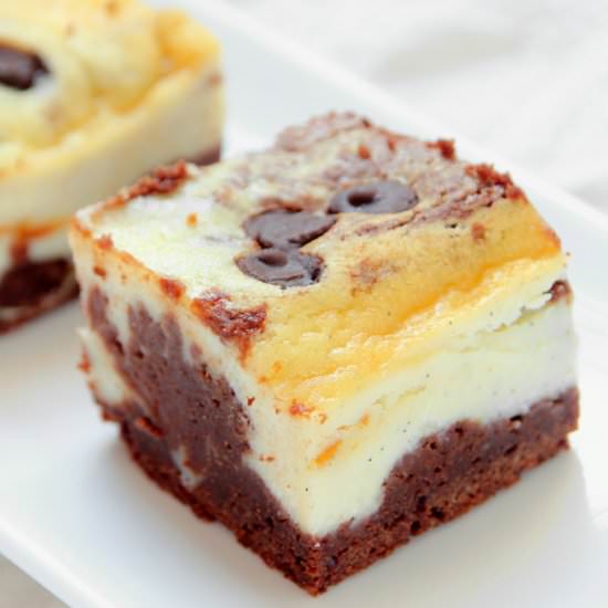 Chocolate Cheesecake Brownies