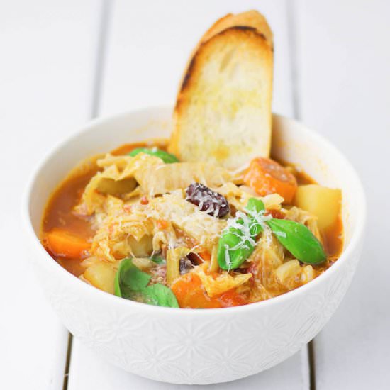The perfect Minestrone (Vegan)