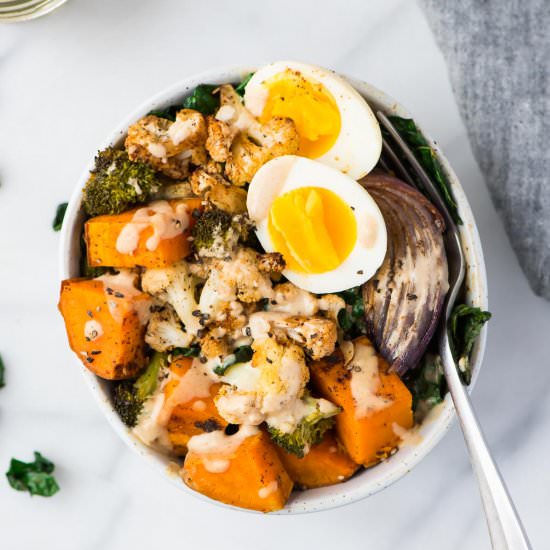 Whole30 Vegetarian Power Bowls