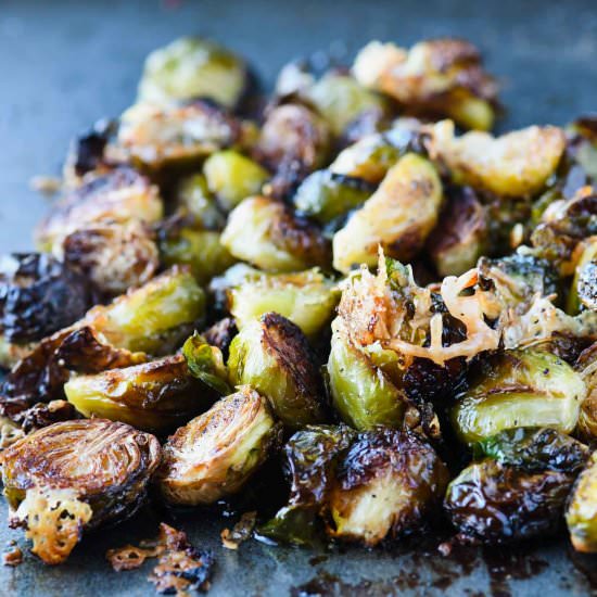 Crispy Roasted Brussels Sprouts