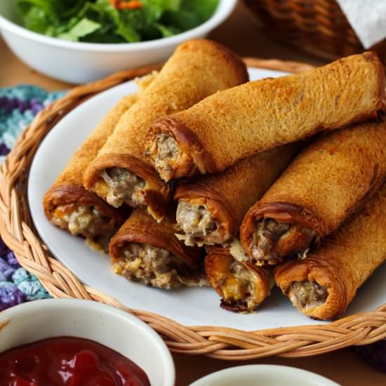 Cheeseburger Roll-Ups