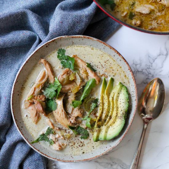 Paleo White Chicken Chili