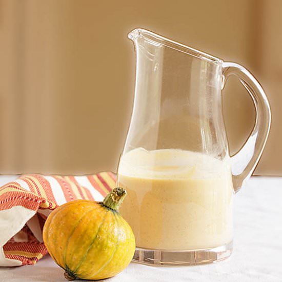 Pumpkin Drinking Custard