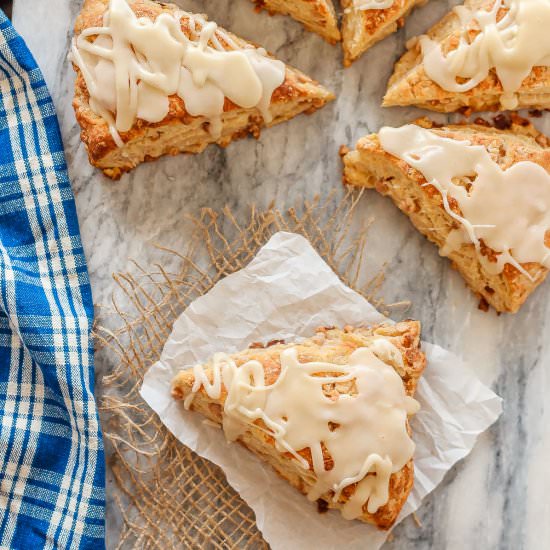 Apple Cinnamon Scones