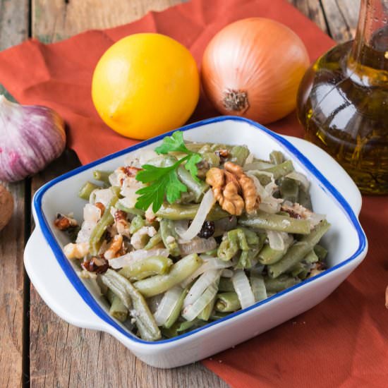 Warm Green Beans Salad