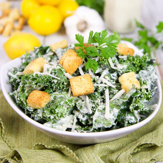 Kale Caesar Salad