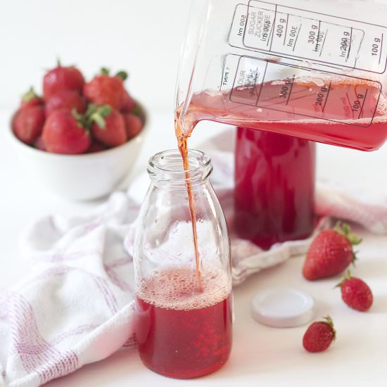 Strawberry syrup