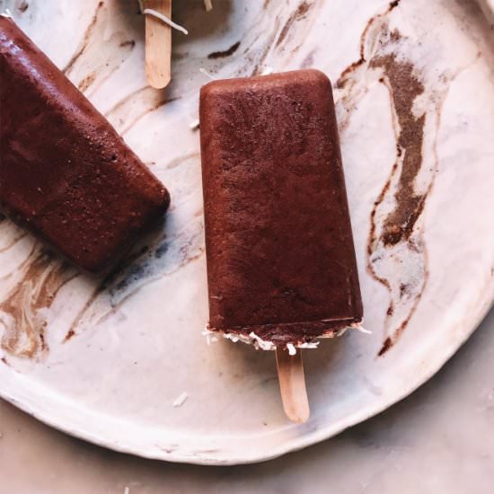 Chocolate Chia Popsicle