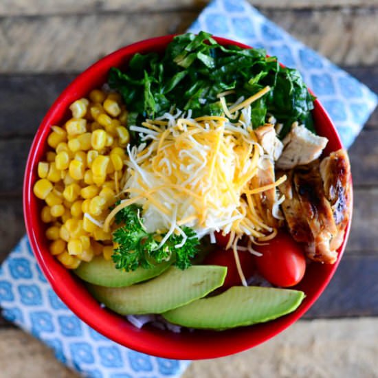 Easy Grilled Chicken Bowl