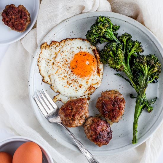 Simple Whole30 Breakfast Sausage