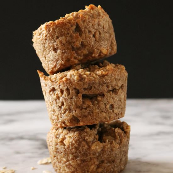 Apple Banana Breakfast Oat Cups