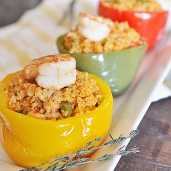 Stuffed Bell Peppers with Couscous