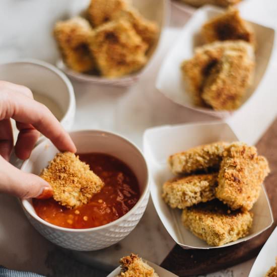 Baked Crispy Tofu Nugget