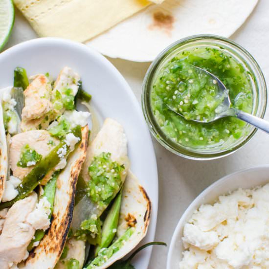 Chicken Soft Tacos