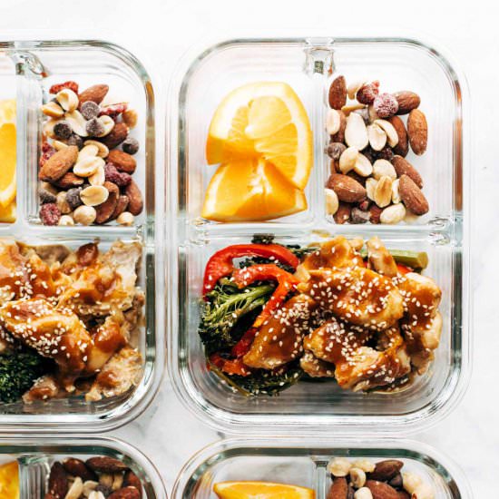 Sheet Pan Garlic Ginger Chicken