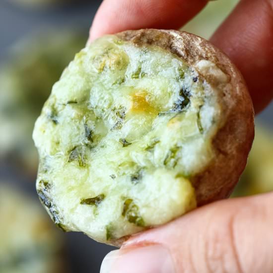 garlic stuffed mushrooms