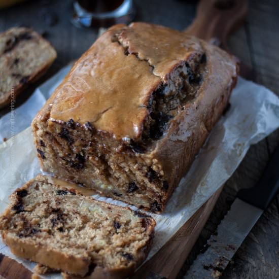 Dunkelweizen Glazed Banana Bread