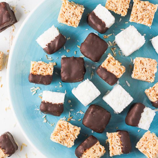 Healthy 2-Ingredient Coconut Bites