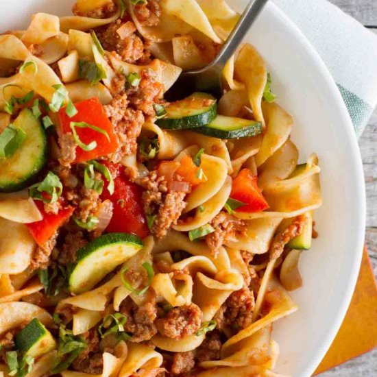 American Turkey Goulash