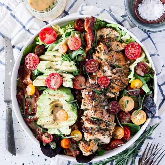 Chicken Bacon Avocado Salad
