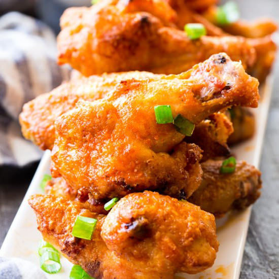 Crispy Baked Buffalo Wings