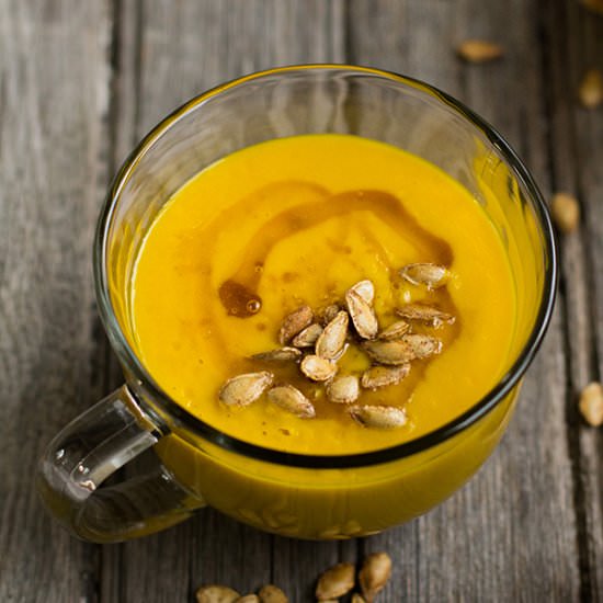Honey & Cinnamon Butternut Soup