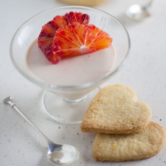 Blood Orange Posset