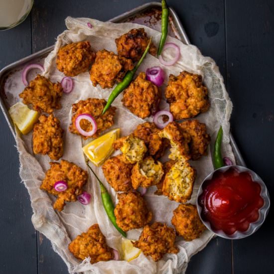 Chicken Corn Fritters