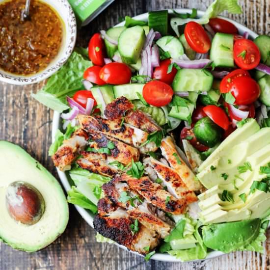 Garlic Lemon Chicken Salad