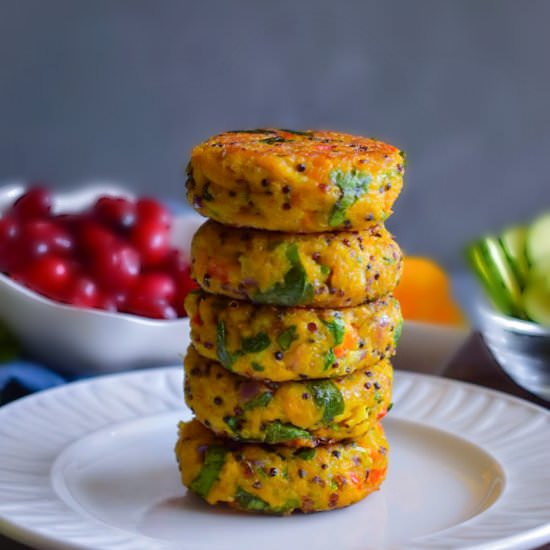 Curried Tuna and Quinoa Patties