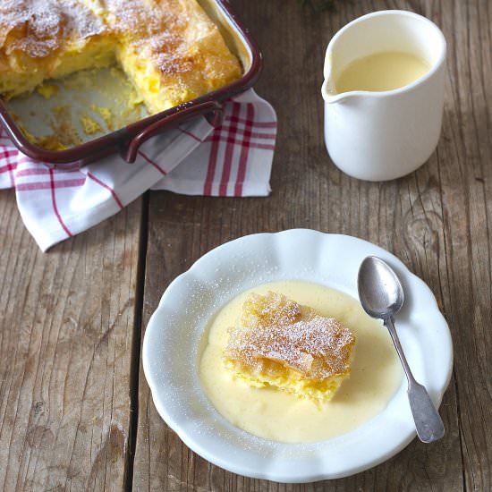 Milk-Cream Strudel