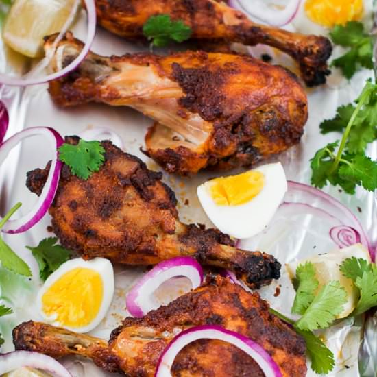 Spicy Oven Roasted Chicken