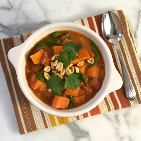 Sweet Potato Peanut Stew