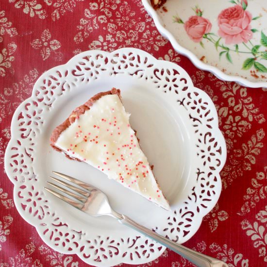 Red Velvet Cookie Cake