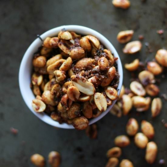 Spicy Roasted Nuts