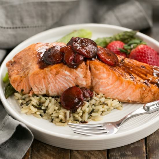 Strawberry Glazed Salmon