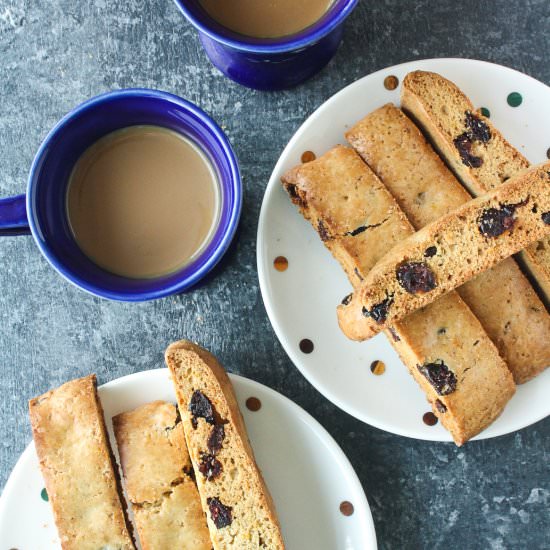 Orange Cranberry Biscotti