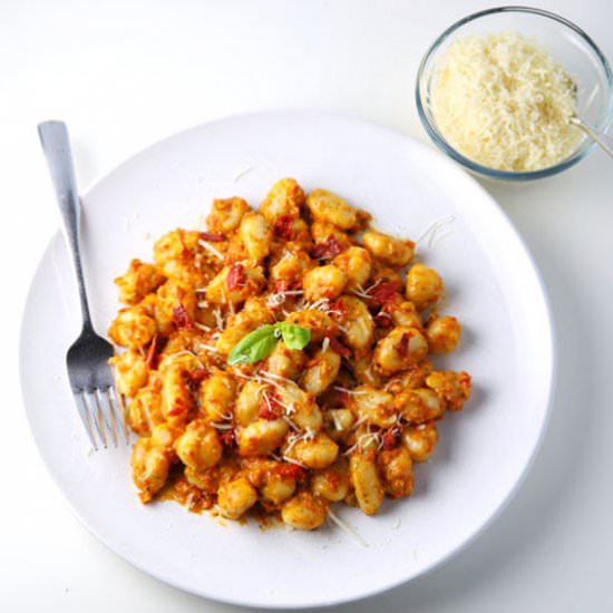 Sun Dried Tomato Pesto Gnocchi