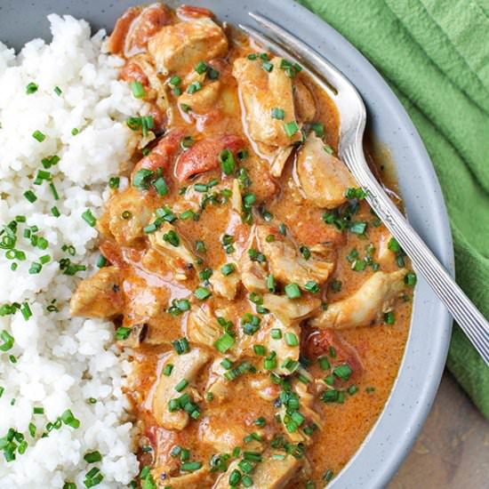 Whole30 Instant Pot Chicken Curry