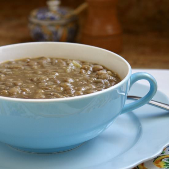 5 Minute Lentil Soup