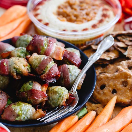 Bacon Wrapped Brussels Sprouts