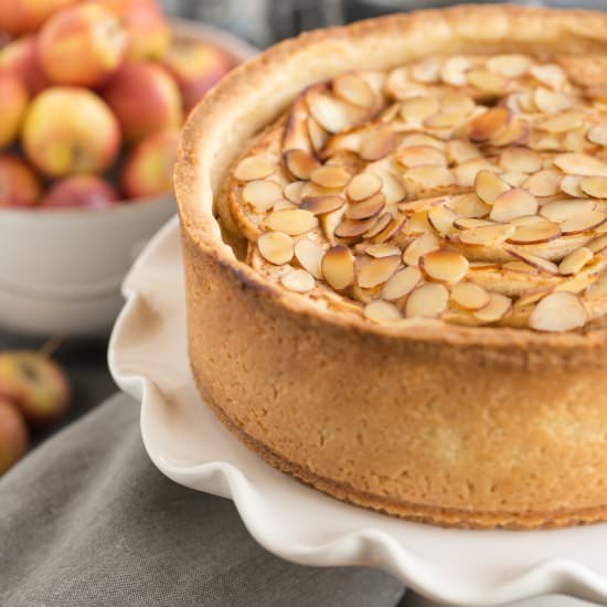 Cream Cheese Apple Torte