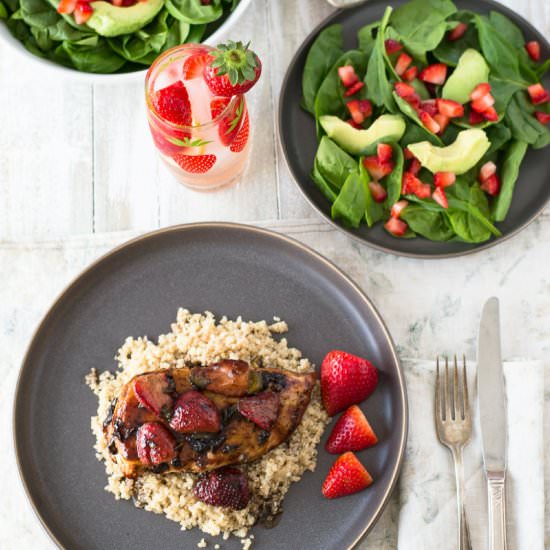 Strawberry Balsamic Chicken