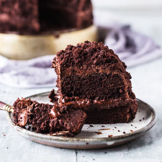 Vegan Brooklyn Blackout Cake