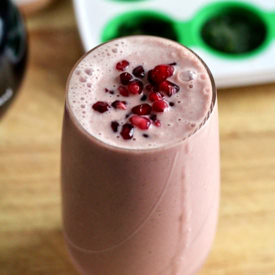 Tropical Pomegranate Smoothie