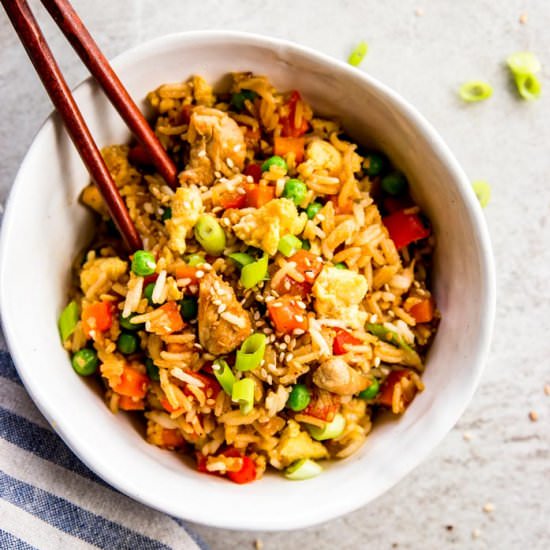 Easy Chicken Fried Rice